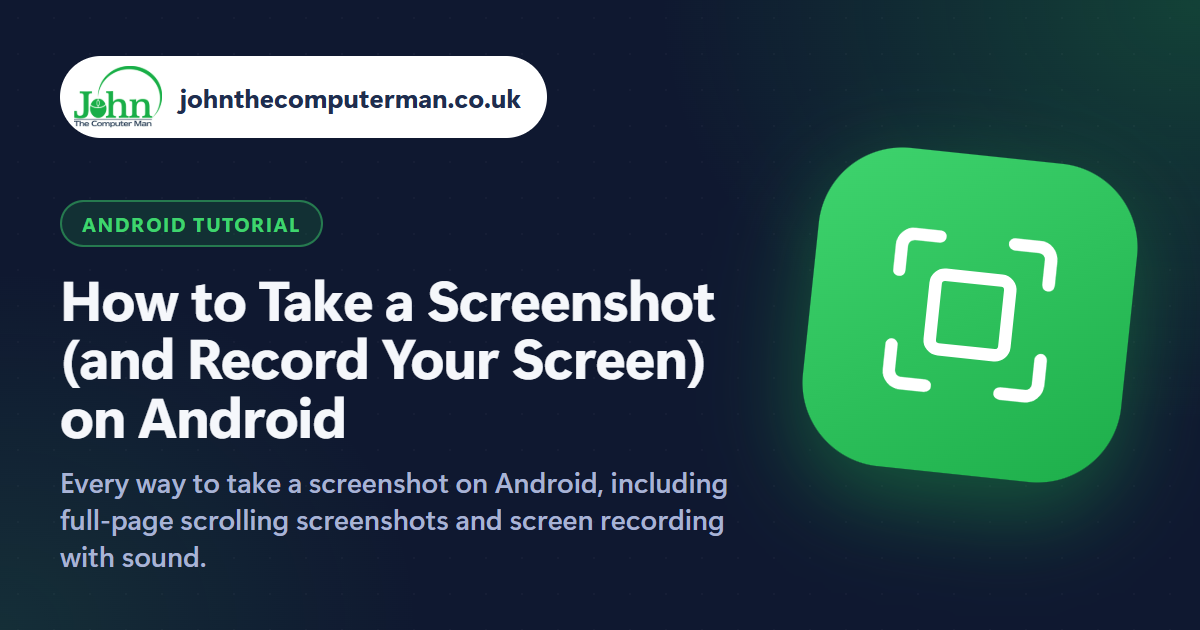 How to Take a Screenshot (and Record Your Screen) on Android