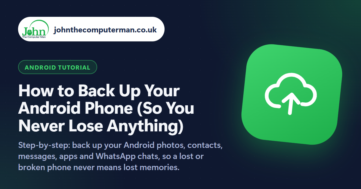 How to Back Up Your Android Phone (So You Never Lose Anything)